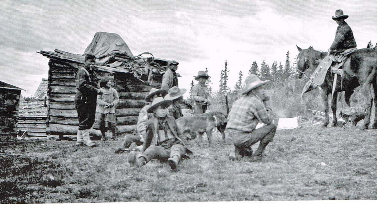 Captain Harry and Baptiste Stillas, 1927, Ulkatcho Village
